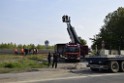 Schwerer VU LKW Zug Bergheim Kenten Koelnerstr P273